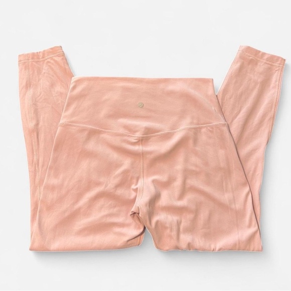 lululemon athletica Pants - Lululemon Align High-rise Leggings 25” Women’s Size 10 Pink Nude Blush Soft